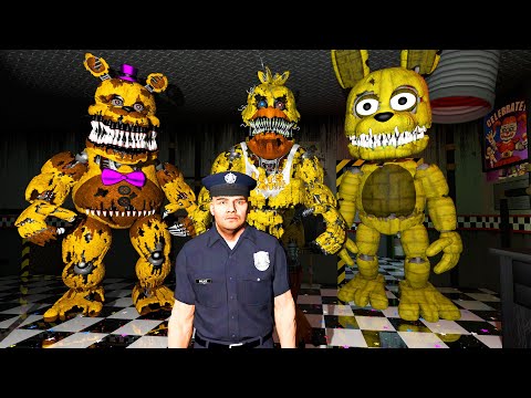 Видео: Аниматроники пугают охранника FNAF 7 COOP ► Garry's Mod