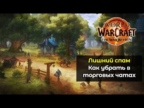 Видео: Как убрать лишний спам в торговых чатах | World of Warcraft: The War Within 11.0