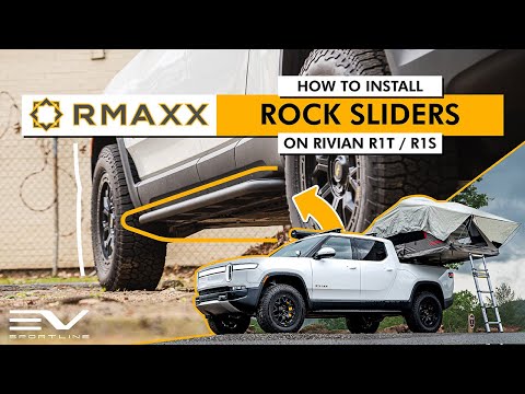 Видео: RMaxx Rock Sliders и Aero Armor на Rivian R1T / R1S 🔧 Пошаговая инструкция по установке для 1EV