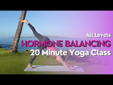 Видео: 20-минутное занятие йогой | Баланс гормонов
