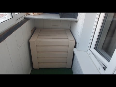 Видео: Минипогреб на балконе.  Хранение овощей зимой в городской квартире