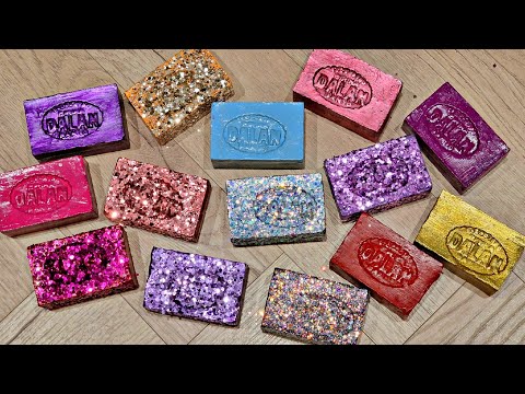 Видео: ASMR SOAP. 💜🩷🩵Резка сухого мыла. Satisfying video💜🩷🩵