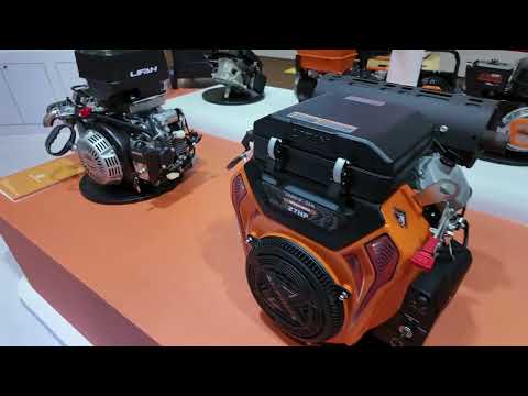 Видео: Мотоциклы в Китае. Выставка CFAIR. Часть 5. Двигатели LIFAN