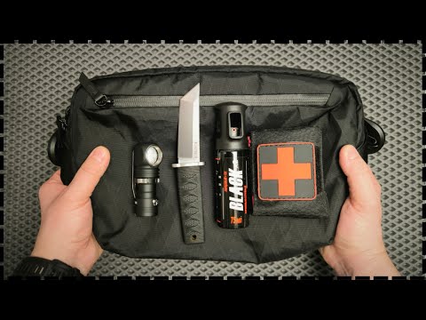 Видео: МОЙ EDC НАБОР / Моя Новая Сумка На Каждый День ALPAKA Go Sling