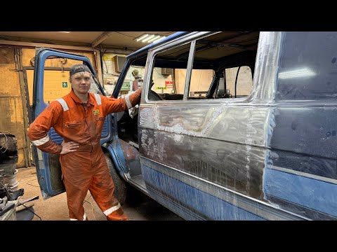 Видео: Меняю борт на Chevy Van G20