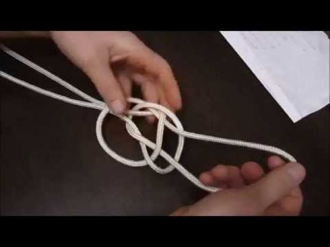 Видео: Амфорный узел. Часть-2. Jug Sling Knot. Рart - II