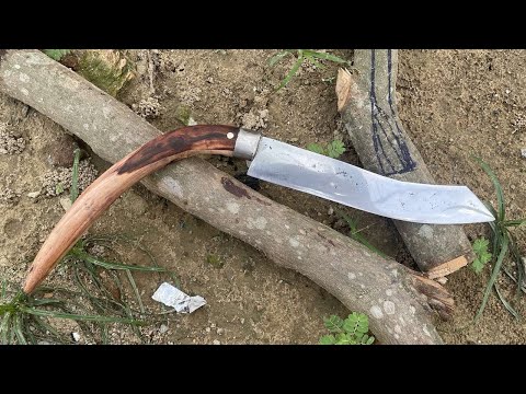 Видео: Возрождение старого ножа: Как я сделал уникальный самодельный нож