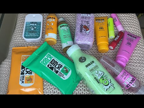 Видео: 🧴||АСМР ТАППИНГ ПО КОСМЕТИКЕ ОТ DOLCE MILK||🧴