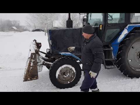 Видео: передняя навеска на мтз