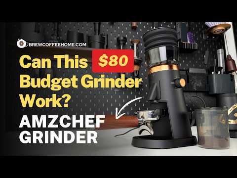 Видео: Обзор кофемолки AMZCHEF — подойдет ли эта бюджетная кофемолка? #amzchef #coffeegrinder