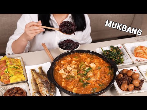 Видео: готовим MUKBANG :) Домашняя еда, полная гарниров, которые мы с мужем любим.