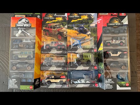 Видео: Новая литая фигурка Matchbox Jurassic World 2025 года