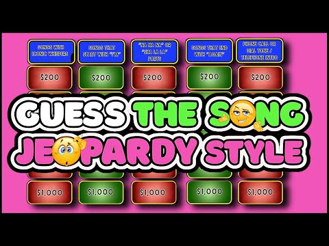 Видео: Угадай песню! Музыкальная викторина Jeopardy | Музыкальная викторина | Quiz Burst