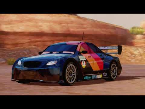 Видео: Тачки 2 (Xbox 360) - Гонка - 10 полевых агентов - 4 круга - Заезд "Каньон" - Макс Шнель