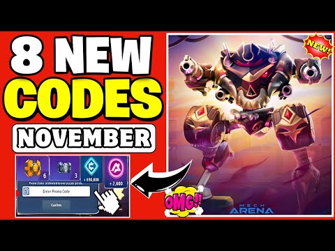 Видео: 🤯НОВИНКА НОЯБРЯ🤯ПРОМОКОДЫ МЕХ-АРЕНЫ 2025 - КОДЫ МЕХ-АРЕНЫ 2025