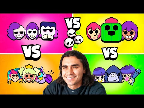 Видео: КАКОЕ ТРИО САМОЕ СИЛЬНОЕ В БОЮ? Brawl Stars