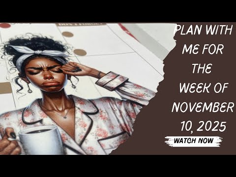 Видео: Планируйте вместе со мной неделю с 10 ноября 2025 года