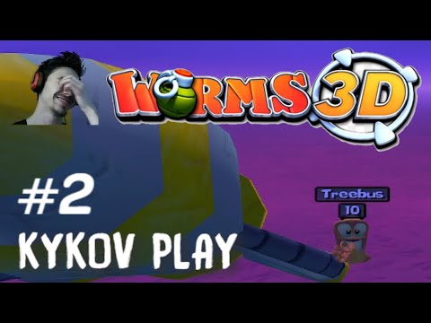 Видео: WORMS 3D Прохождение Серия 2!