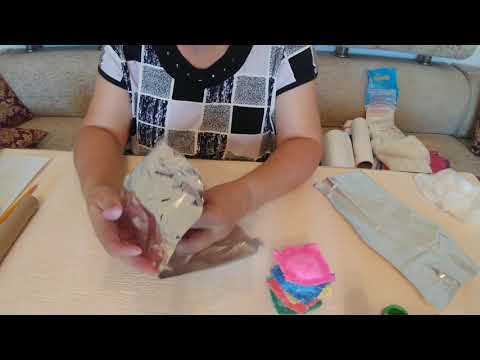 Видео: Ватная игрушка Жираф с подушками. Мастер класс.