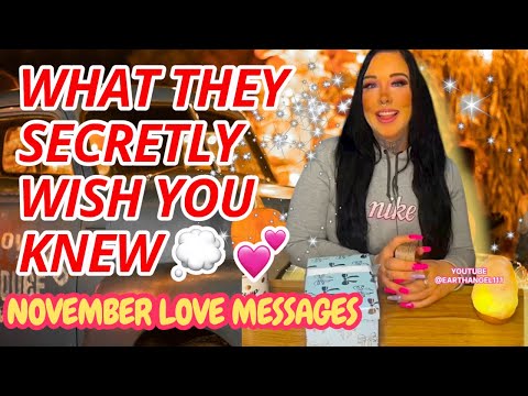 Видео: ОНИ ЖЕЛАЮТ, ЧТОБЫ ВЫ ЭТОГО ЗНАЛИ 💭 ПРЯМО СЕЙЧАС💞 Любовное послание за ноябрь. Все знаки