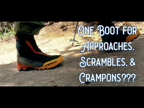 Видео: Обзор ботинок La Sportiva Aequilibrium Top: походы, альпинизм и скалолазание