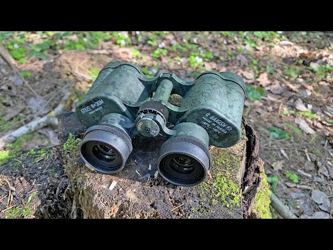 Видео: Полевой бинокль КОМЗ БПЦ КАМУФЛЯЖ | Тест | Обзор