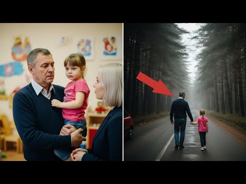 Видео: Отец забрал дочь, но воспитательница проследила за ним и застыла от ужаса