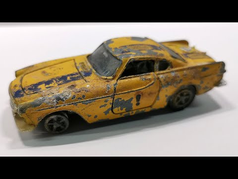 Видео: Dinky восстановление Volvo 1800 S № 116 Игрушечная модель литая.