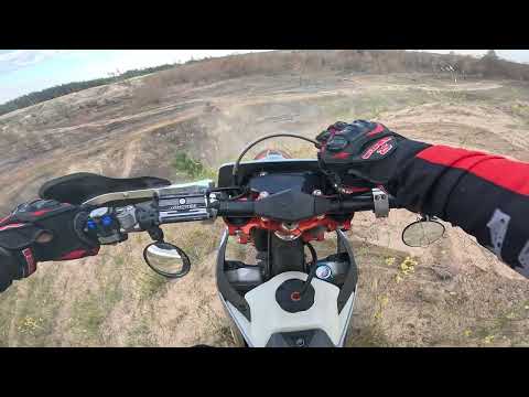 Видео: Kovi Lite 300 R YBS300, Kovi Start 250, KTM, Husqvarna, GNX - згорівший ліс, прощупуємо нову локацію