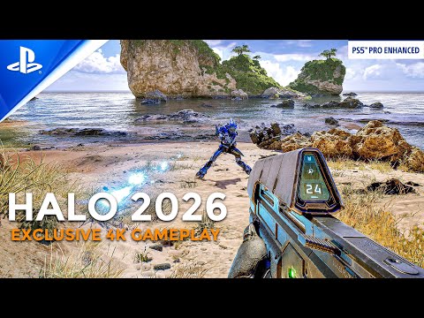 Видео: Halo: Campaign Evolved: первый показ игрового процесса | Halo 2026: БЕЗУМНАЯ ГРАФИКА на Unreal En...
