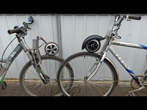 Видео: Бюджетное крепление аккумулятора на велосипед