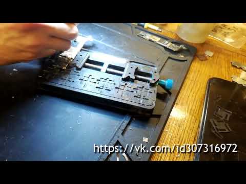Видео: iPhone 5c отвязываем iCloud методом перепайки микросхем