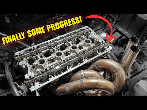 Видео: Сборка Evo 8, часть 3 | Начало сборки головки блока цилиндров, кулачков и обратная сборка