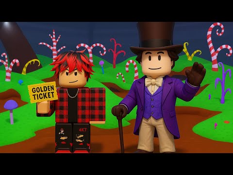 Видео: Я нашёл ЗОЛОТОЙ БИЛЕТ в Roblox: Побег с шоколадной фабрики Вилли Вонки! 🍫🎩