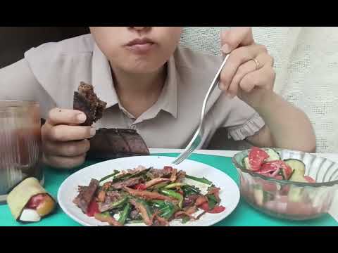 Видео: Мукбанг мясо по тайски