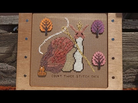 Видео: Внезапный старт и финиш малявки. Вышивка крестиком.
