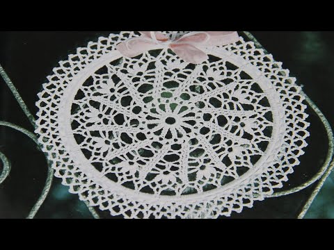Видео: ВЯЖЕМ ВМЕСТЕ НЕЖНУЮ САЛФЕТКУ ДЛЯ ДЕКОРА. Часть первая.
