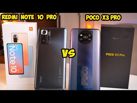 Видео: Xiaomi Redmi Note 10 Pro VS Poco X3 Pro Подробное сравнение