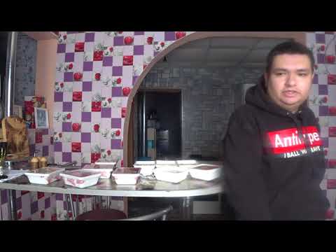 Видео: Обед 10 пачек лапши доширак красный ( большой обед )