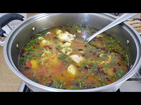 Видео: Вкусный суп, Простой и Быстрый рецепт! Такой суп съедают за раз и добавки просят.