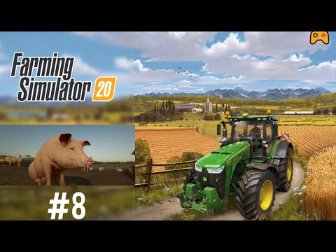 Видео: Farming Simulator 8Ч #fs20