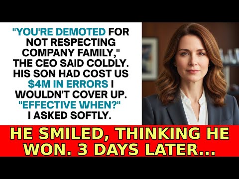 Видео: Генеральный директор наказал меня за увольнение его некомпетентного сына, а потом акционеры увиде...