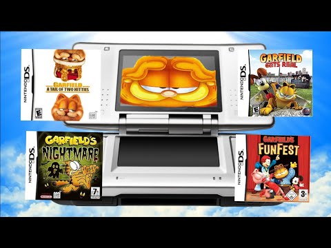 Видео: Гарфилд на Gameboy Advance и Nintendo DS - НЕДООБЗОР