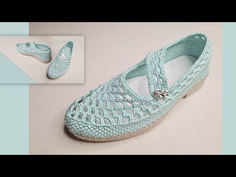 Видео: 💥⚡ГОЛУБАЯ МЕЧТА МОКАСИНЫ ЖЕНСКИЕ 💥МК ДЛЯ НОВИЧКОВ💝 ВЯЖЕМ КРЮЧКОМ 🔥💥 CROCHET SHOES