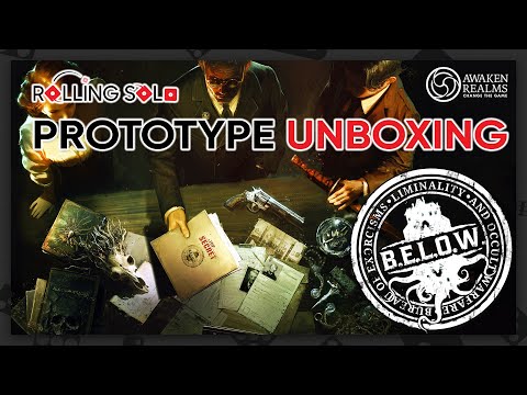 Видео: B.E.L.O.W.: The Asylum | Превью GameFound | Распаковка прототипа