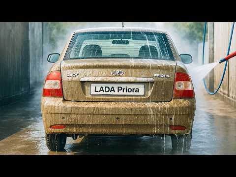 Видео: Самая грязная LADA PRIORA!