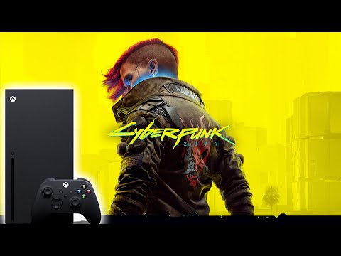 Видео: CYBERPUNK 2077 | XBOX SERIES X | 2160p 60 FPS | ЭТО ПОЖАР В 2024!