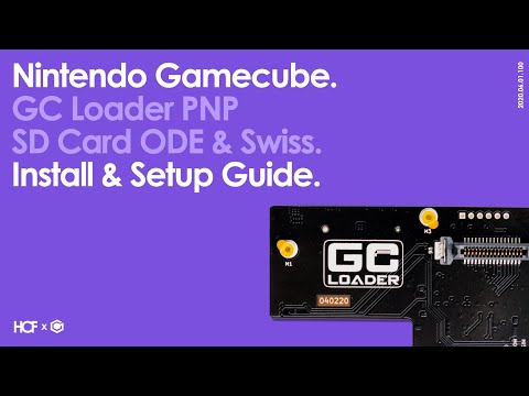Видео: Gamecube GC Loader PNP SD Card Замена оптического диска Mod | Установка и настройка | Как вести