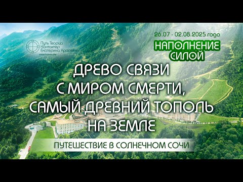 Видео: Наполнение силой - Древо связи с миром смерти, самый древний тополь на Земле