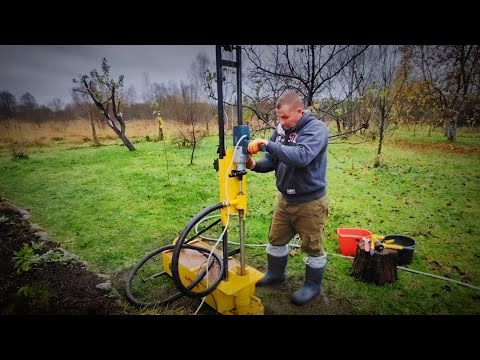 Видео: Абиссинская Скважина. Оборудование от Гидробур Маркет Мини буровая установка
